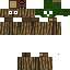 Minecraft skin texture, 64x64 pixels
