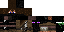 Minecraft skin texture, 64x32 legacy pixels