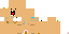 Minecraft skin texture, 64x32 legacy pixels