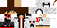 Minecraft skin texture, 64x32 legacy pixels
