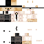 Minecraft skin texture, 64x64 pixels