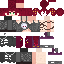 Minecraft skin texture, 64x64 pixels