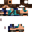 Minecraft skin texture, 64x64 pixels