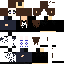 Minecraft skin texture, 64x64 pixels