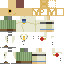 Minecraft skin texture, 64x64 pixels