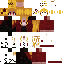 Minecraft skin texture, 64x64 pixels
