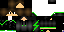 Minecraft skin texture, 64x32 legacy pixels