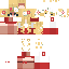 Minecraft skin texture, 64x64 pixels