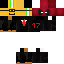 Minecraft skin texture, 64x64 pixels