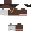 Minecraft skin texture, 64x64 pixels