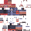 Minecraft skin texture, 64x64 pixels