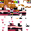 Minecraft skin texture, 64x64 pixels