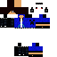 Minecraft skin texture, 64x64 pixels