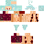 Minecraft skin texture, 64x64 pixels