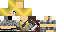 Minecraft skin texture, 64x32 legacy pixels