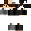 Minecraft skin texture, 64x64 pixels