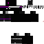 Minecraft skin texture, 64x64 pixels