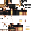 Minecraft skin texture, 64x64 pixels