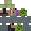 Minecraft skin texture, 64x64 pixels