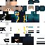 Minecraft skin texture, 64x64 pixels