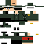 Minecraft skin texture, 64x64 pixels