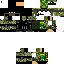 Minecraft skin texture, 64x64 pixels