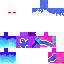 Minecraft skin texture, 64x64 pixels