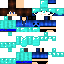 Minecraft skin texture, 64x64 pixels