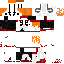Minecraft skin texture, 64x64 pixels