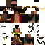 Minecraft skin texture, 64x64 pixels