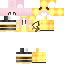 Minecraft skin texture, 64x64 pixels