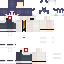 Minecraft skin texture, 64x64 pixels