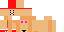Minecraft skin texture, 64x32 legacy pixels