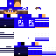 Minecraft skin texture, 64x64 pixels