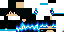 Minecraft skin texture, 64x32 legacy pixels