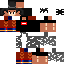 Minecraft skin texture, 64x64 pixels