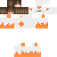 Minecraft skin texture, 64x64 pixels