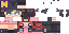 Minecraft skin texture, 64x32 legacy pixels