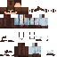 Minecraft skin texture, 64x64 pixels