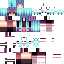 Minecraft skin texture, 64x64 pixels