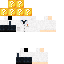 Minecraft skin texture, 64x64 pixels