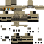 Minecraft skin texture, 64x64 pixels