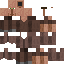 Minecraft skin texture, 64x64 pixels