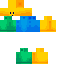 Minecraft skin texture, 64x64 pixels