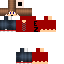 Minecraft skin texture, 64x64 pixels