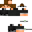 Minecraft skin texture, 64x64 pixels