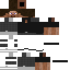 Minecraft skin texture, 64x64 pixels