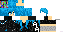 Minecraft skin texture, 64x32 legacy pixels