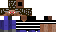Minecraft skin texture, 64x32 legacy pixels
