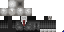 Minecraft skin texture, 64x32 legacy pixels